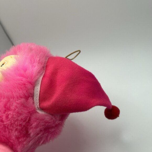 Vintage 80s Flower Pets Pink Sprite Plush Stuffed Animal Doll Toy Rubber Face - Picture 10 of 10